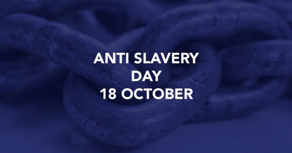 Anti slavery Day