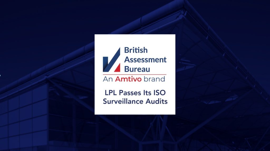 LPL Construction ISO Certificate